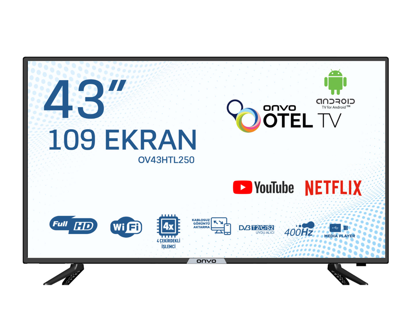 Otel Tv 43" Onvo