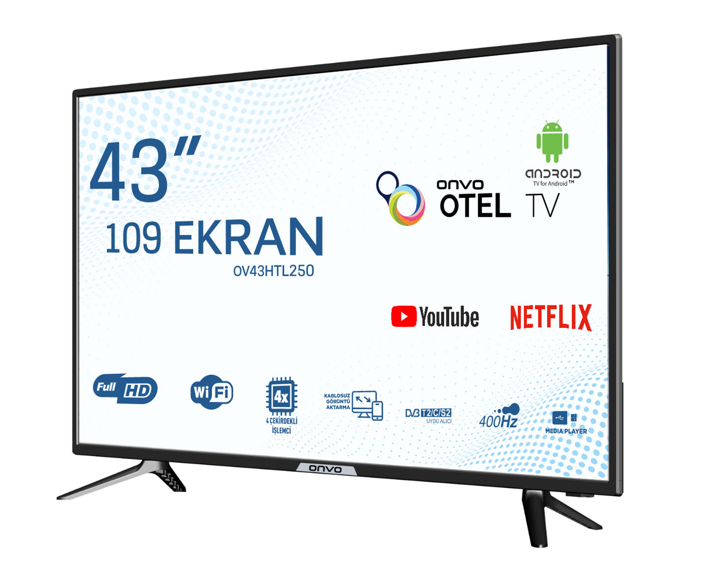 Otel Tv 43" Onvo